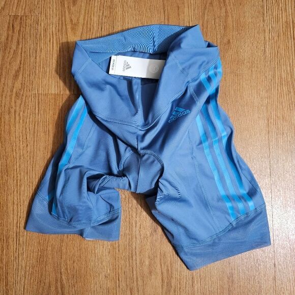 Adidas The Cycling Shorts Women's Medium M Altered Blue Padded Breathable Blue - Picture 11 of 15